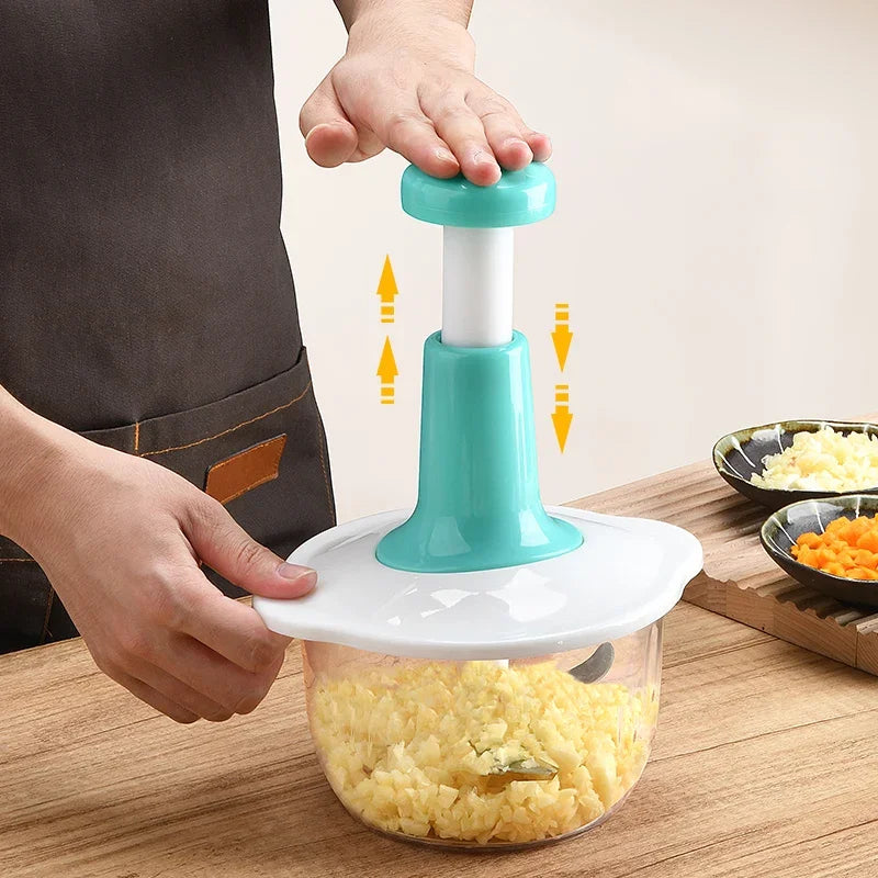 Versatile Manual Hand Push Chopper