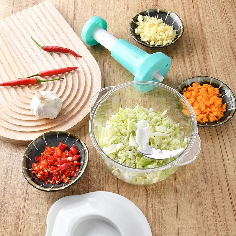 Versatile Manual Hand Push Chopper