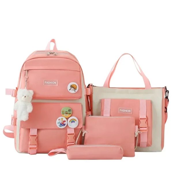 4-Piece School Bag Set β Stylish & Practical!