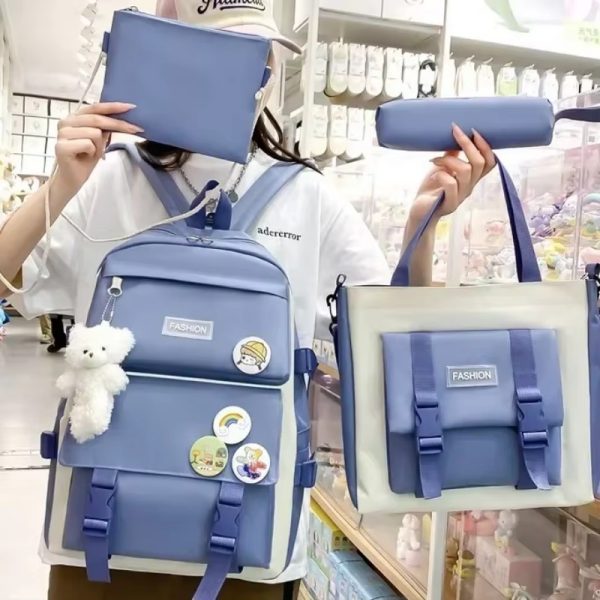 4-Piece School Bag Set β Stylish & Practical!