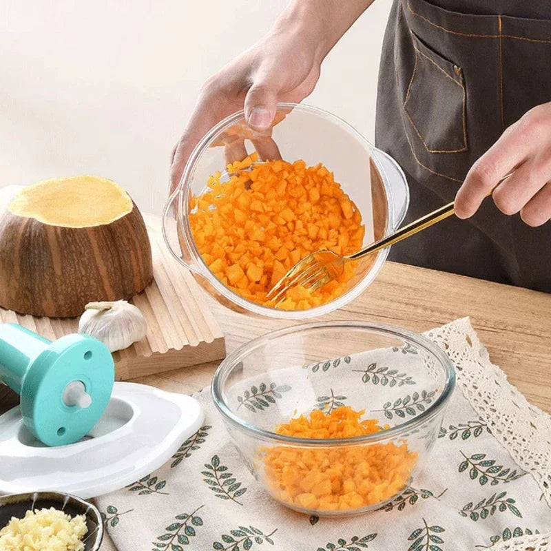 Versatile Manual Hand Push Chopper