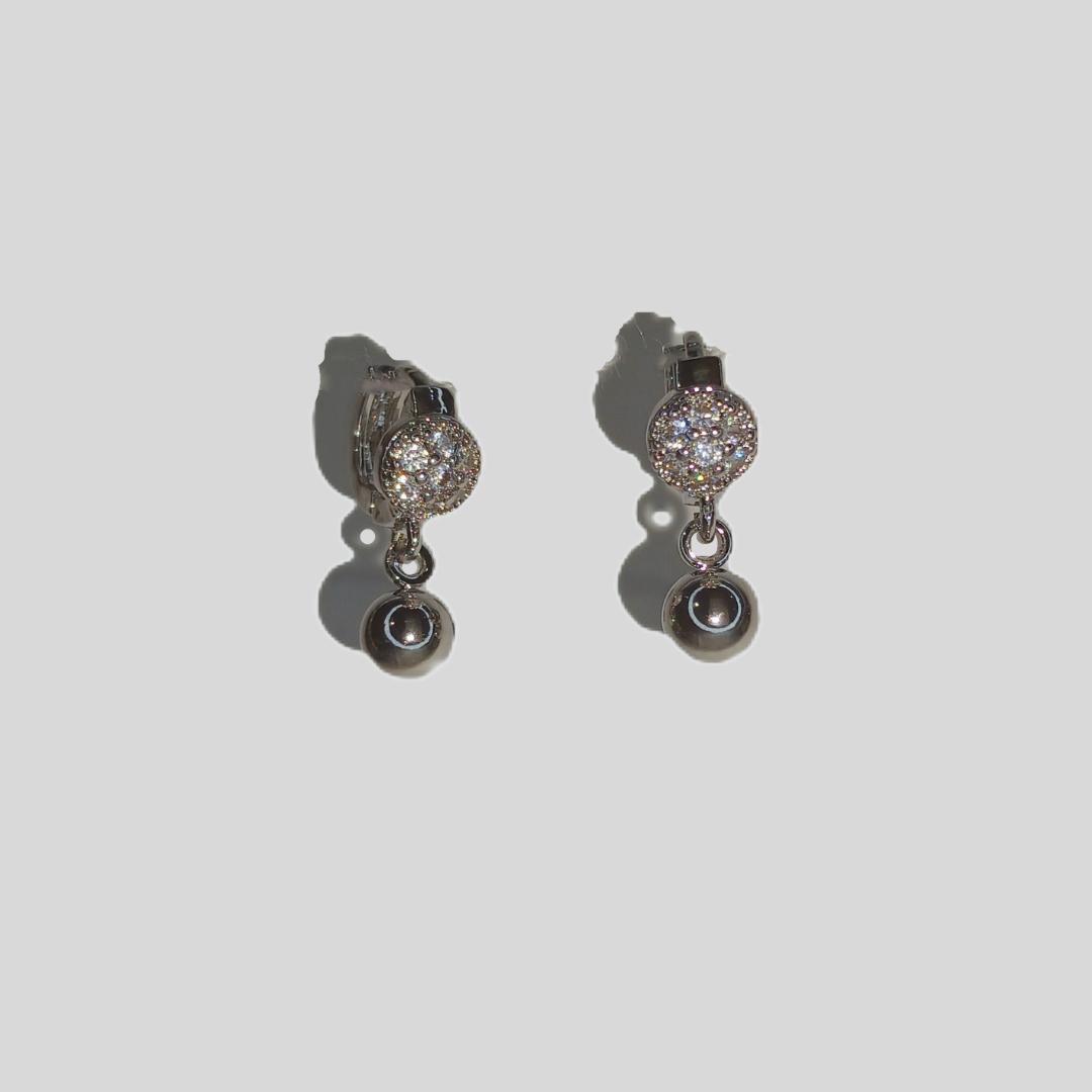 Elegant Ball Drop Earrings