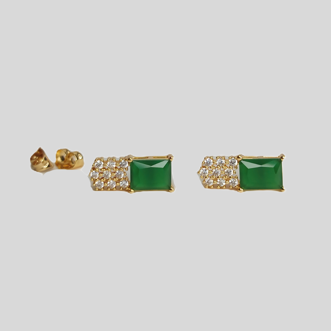 Elegant Crystal Stud Earrings