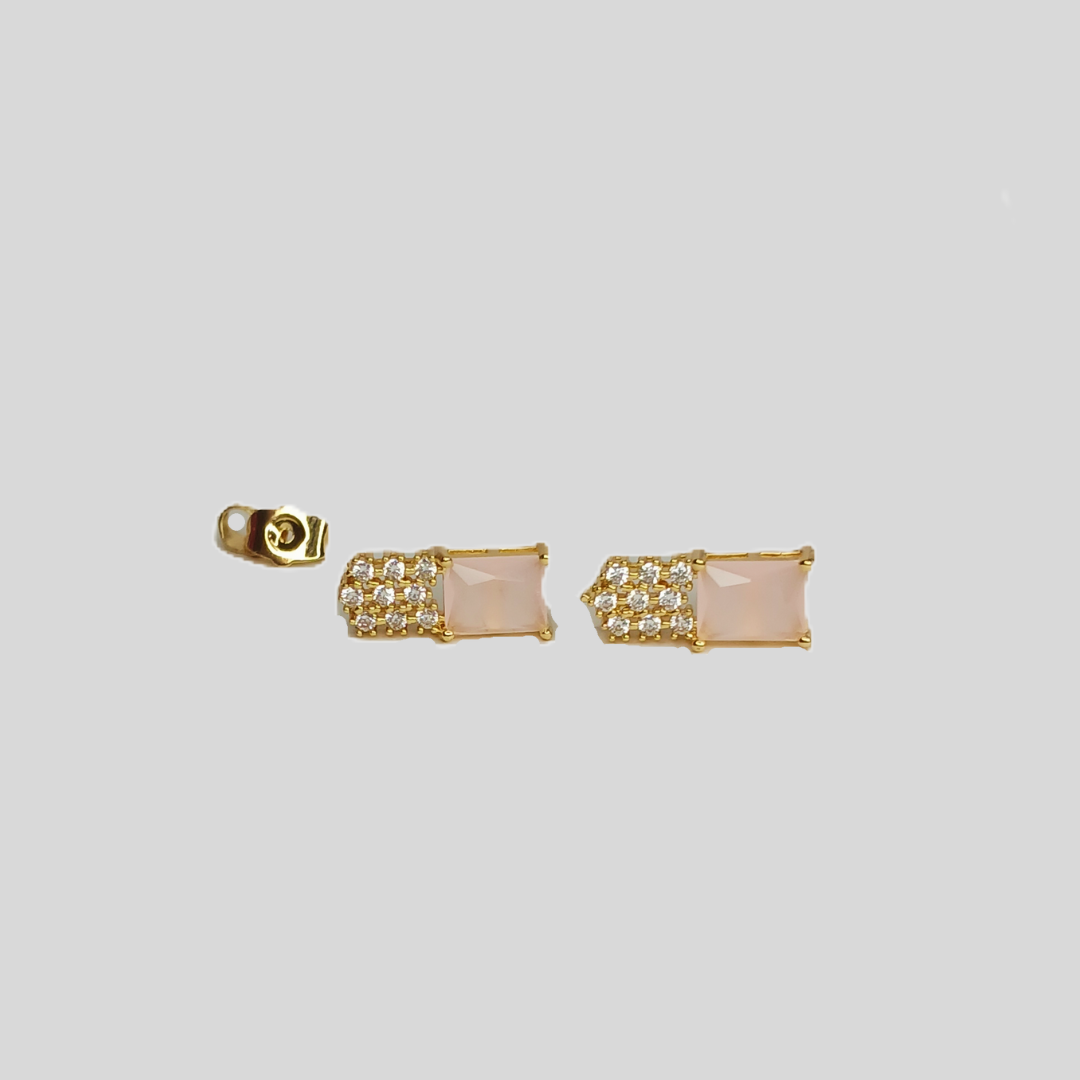 Elegant Crystal Stud Earrings