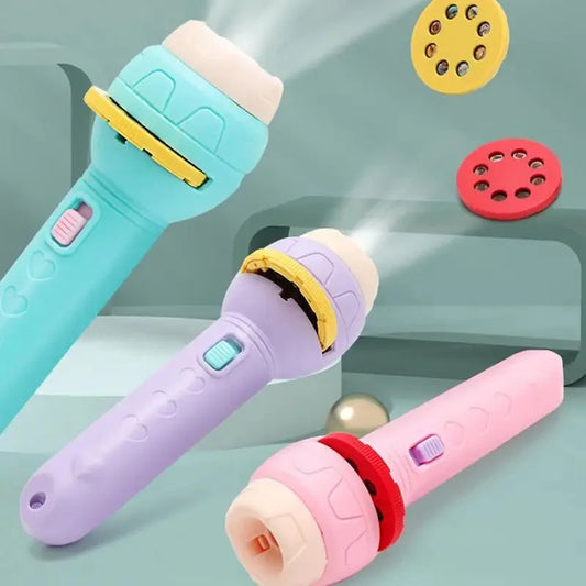 Kids Slide Projector Flashlight: Dinosaur & Animal Images