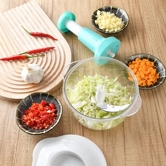 Versatile Manual Hand Push Chopper
