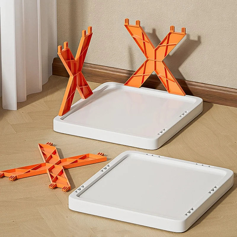 Shoe Storage Boxes - Stackable Plastic Shoe Organizer for Closet