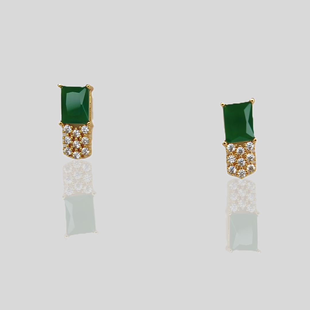 Elegant Crystal Stud Earrings
