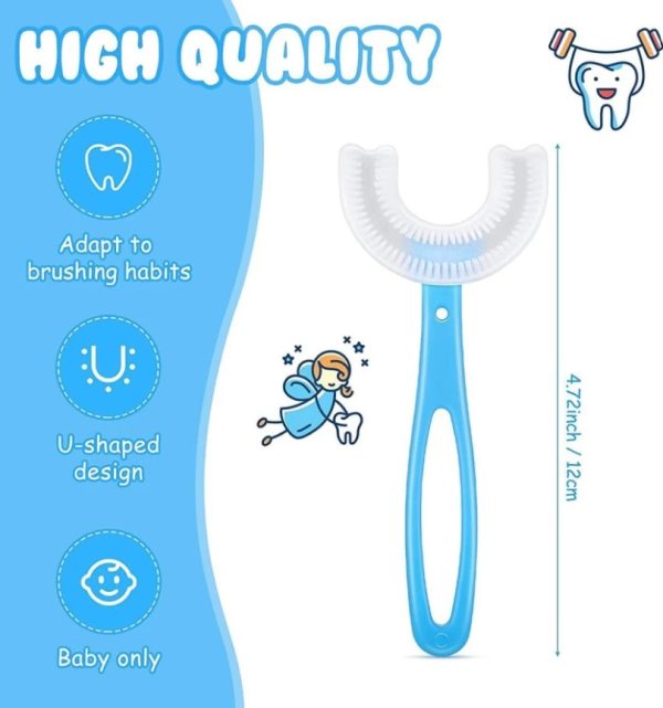 Combo Pack Baby Head Protector, Knee Pad & U-Shaped Brush