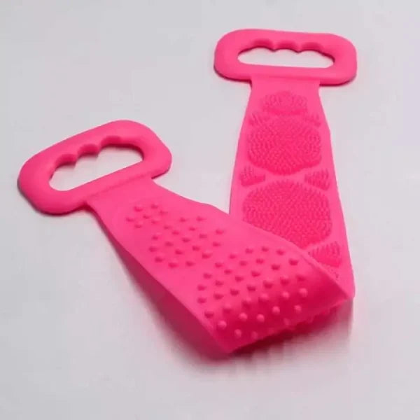 Double-Sided Bath Towel Scrubber
