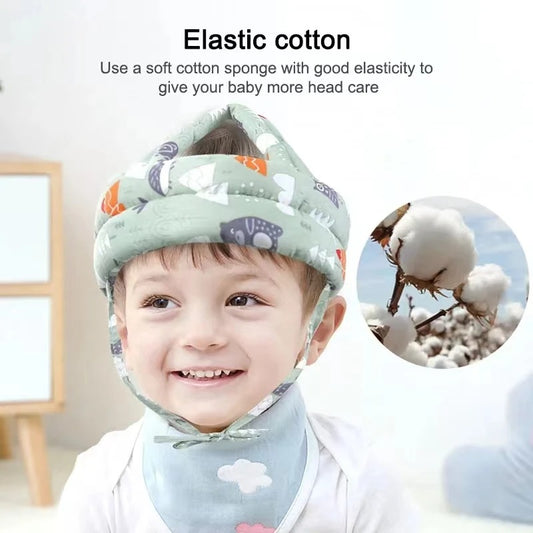 Combo Pack Baby Head Protector, Knee Pad & U-Shaped Brush