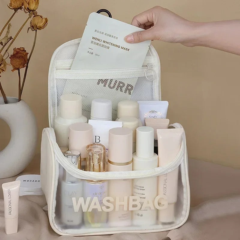 Clear Waterproof Cosmetic Pouch